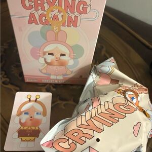 Crying Again Keychain - I’ll bring you a flower